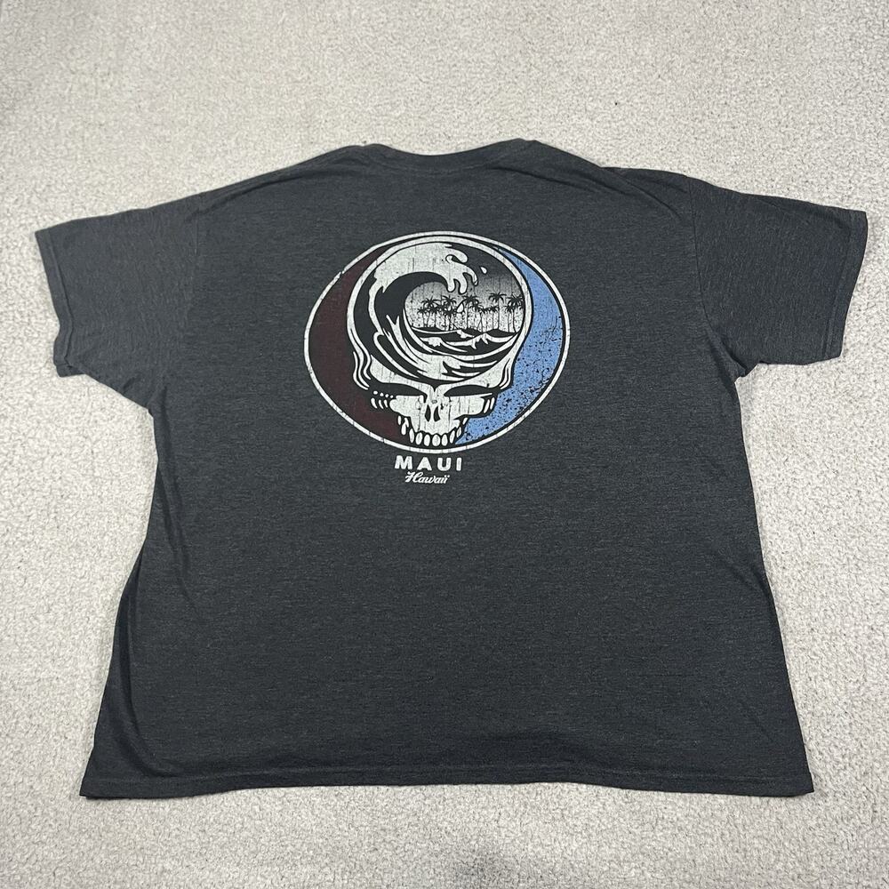 Grateful Dead Shirt Mens 2XL Skull Steal Your Face Tour Concert Hawaii Band - Picture 4 of 15